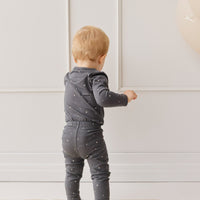 Organic Cotton Modal Legging - Milky Way Icelandic Childrens Legging from Jamie Kay USA