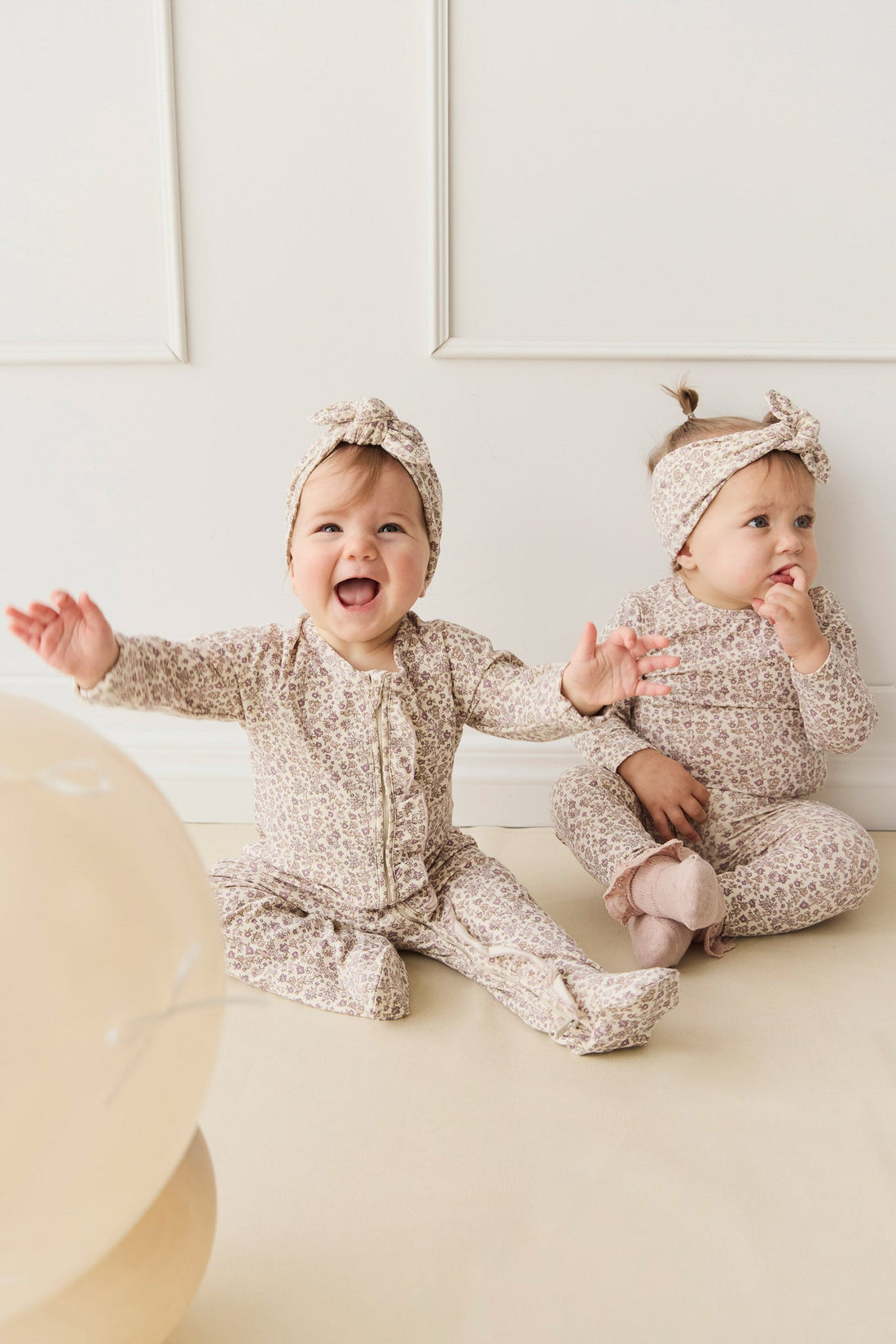 Organic Cotton Modal Frankie Onepiece - Amber Eggnog Childrens Onepiece from Jamie Kay USA