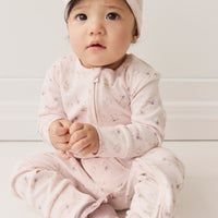 Organic Cotton Frankie Onepiece - Sweet Pea Floral Childrens Onepiece from Jamie Kay USA