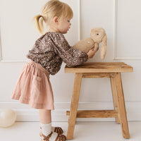 Organic Cotton Muslin Kennedy Skirt - Parfait Childrens Skirt from Jamie Kay USA