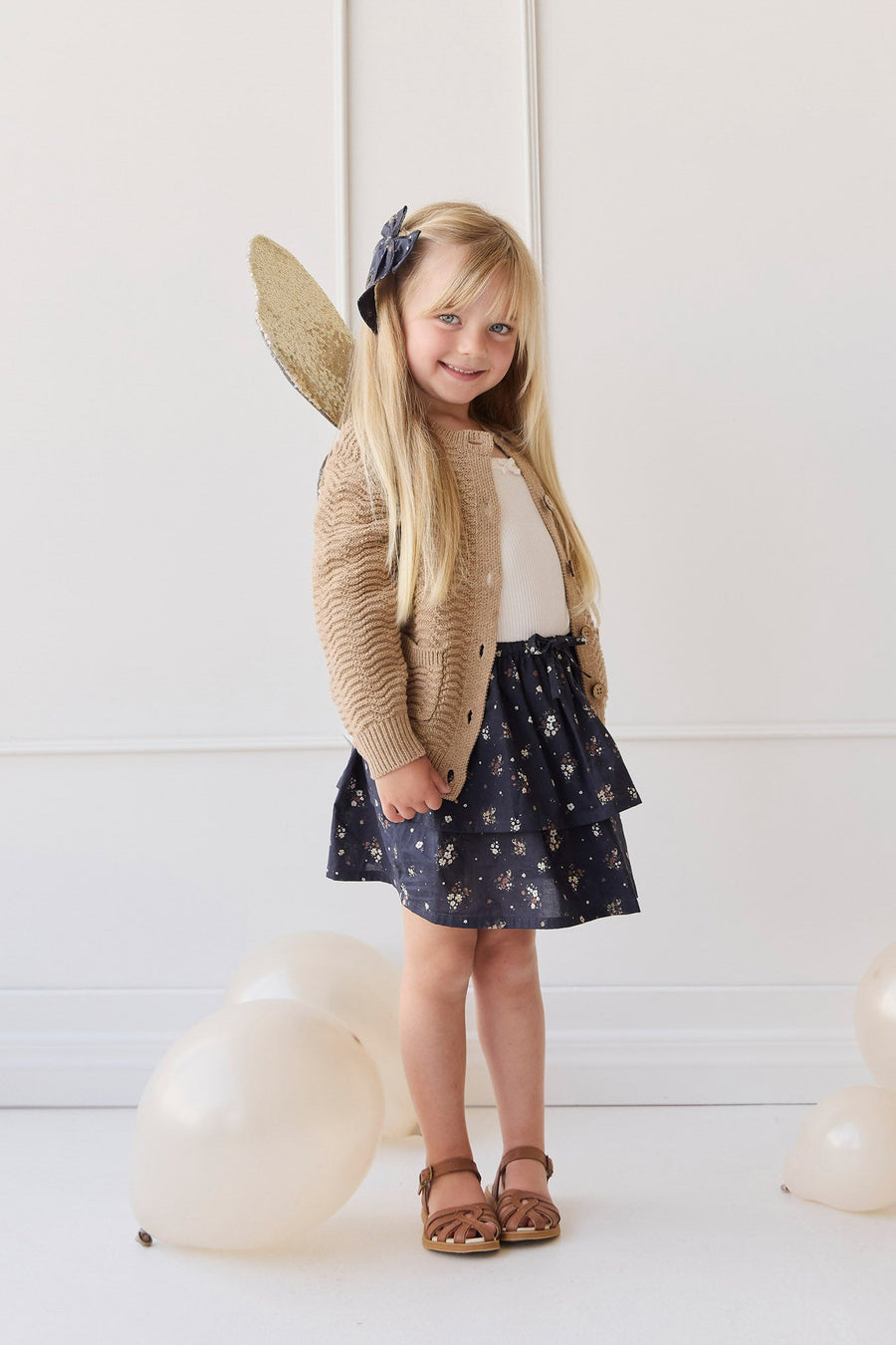 Maverick Cardigan - Toffee Marle Childrens Cardigan from Jamie Kay USA