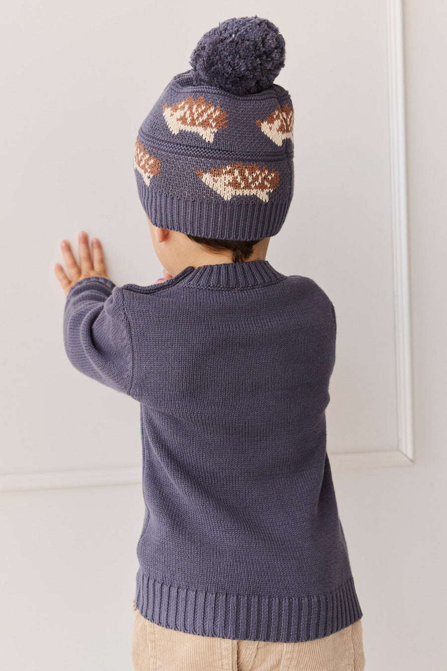 Timothy Jumper - Ink Childrens Jumper from Jamie Kay USA