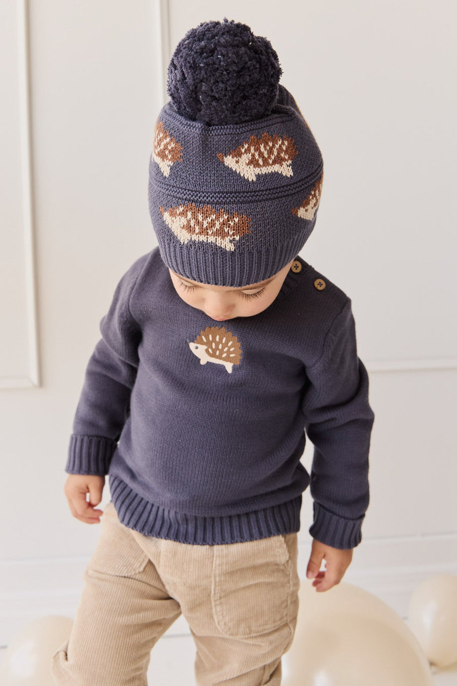 Timothy Jumper - Ink Childrens Jumper from Jamie Kay USA