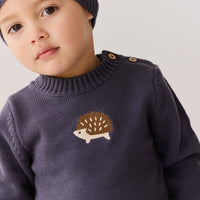 Timothy Jumper - Ink Childrens Jumper from Jamie Kay USA