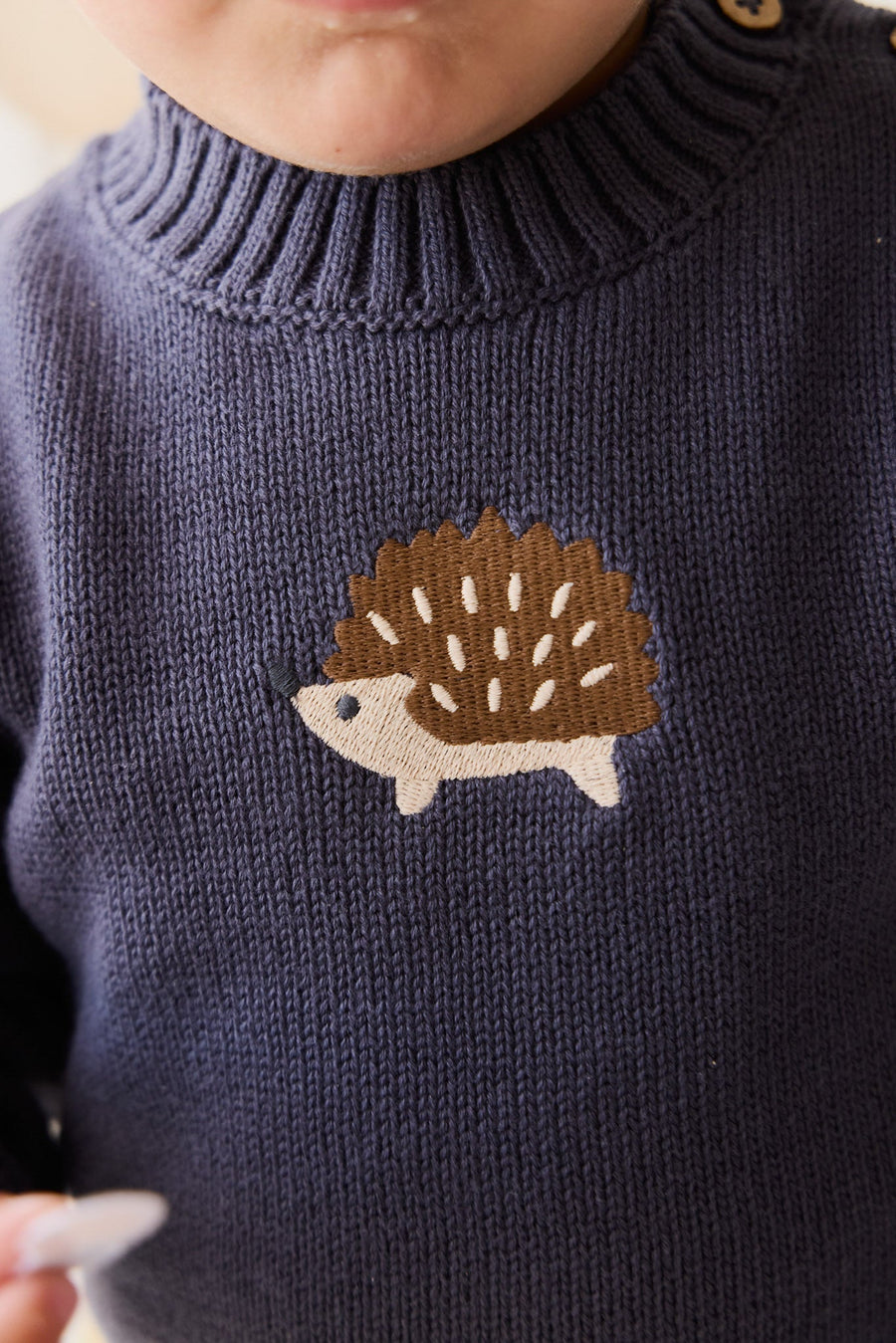 Timothy Jumper - Ink Childrens Jumper from Jamie Kay USA