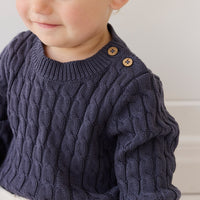 Joseph Jumper - Ink Childrens Jumper from Jamie Kay USA