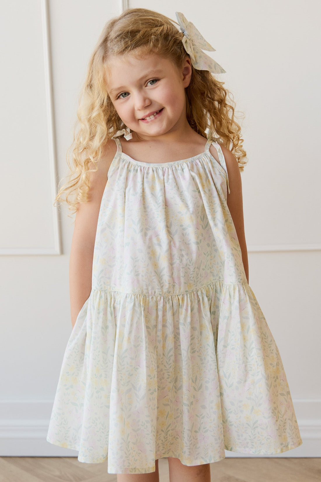 childrens organic cotton dresses Organic Cotton Children's Long Sleeve Jersey Knit Dress, Multi-color Polka Dot, 10-12 Years Old, GOTS Certified, Girls, Kids Clothes