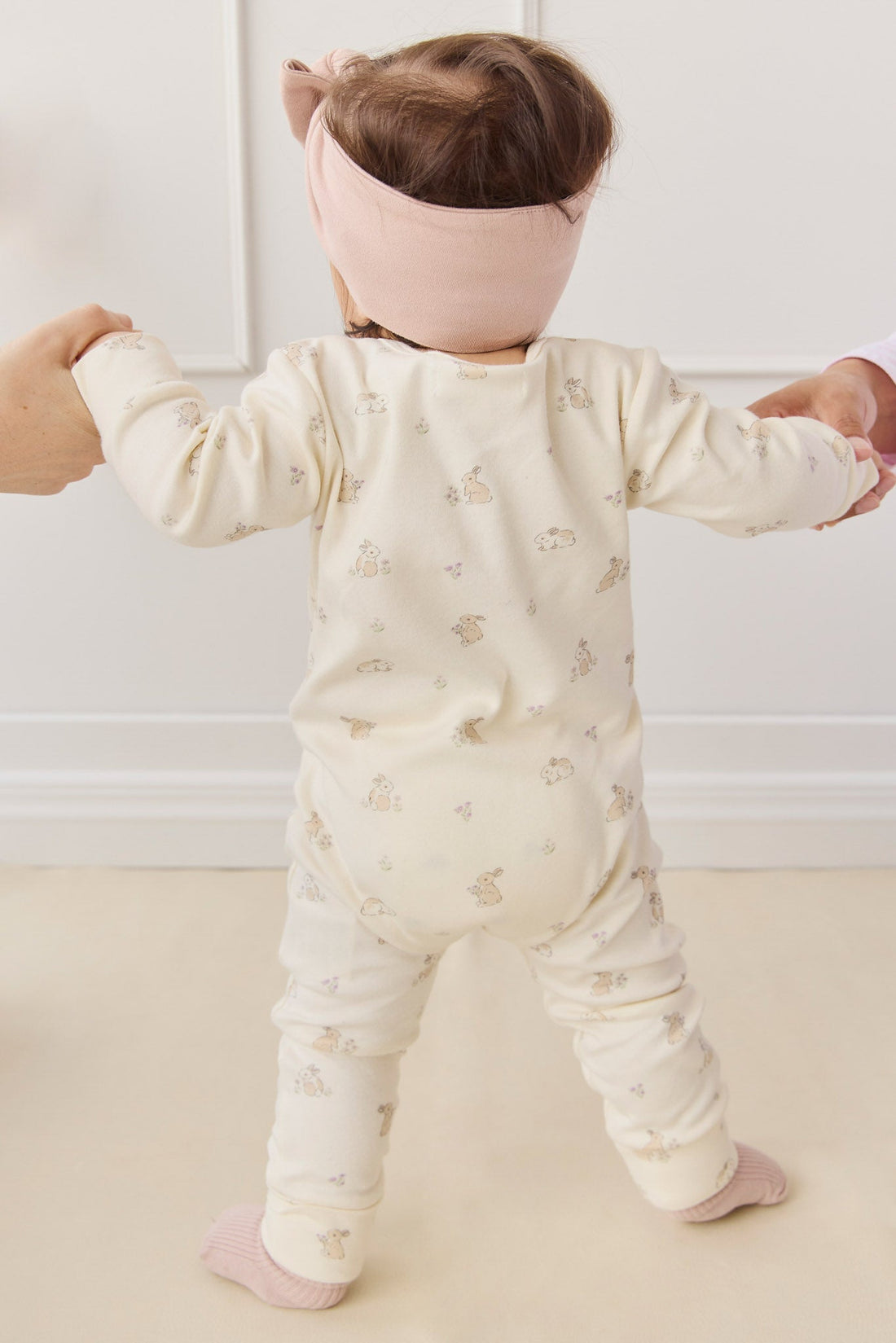 Organic Cotton Reese Zip Onepiece - Pennys Baby Friends Childrens Pyjama from Jamie Kay USA