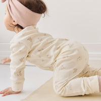 Organic Cotton Reese Zip Onepiece - Pennys Baby Friends Childrens Pyjama from Jamie Kay USA