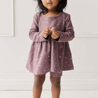 Organic Cotton Sage Top - Goldie Huckleberry Large Childrens Top from Jamie Kay USA