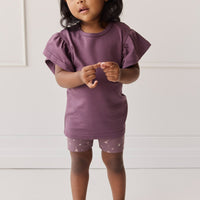 Pima Cotton Leah Top - Blackberry Childrens Top from Jamie Kay USA