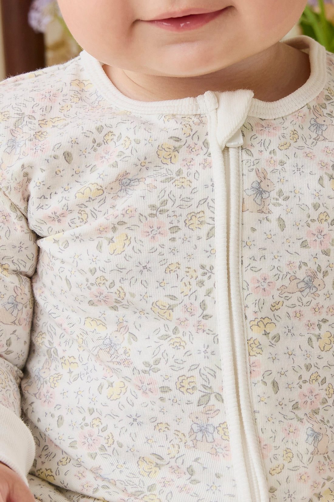 Organic Cotton Jude Onepiece-Cottage Garden Childrens Onepiece from Jamie Kay USA