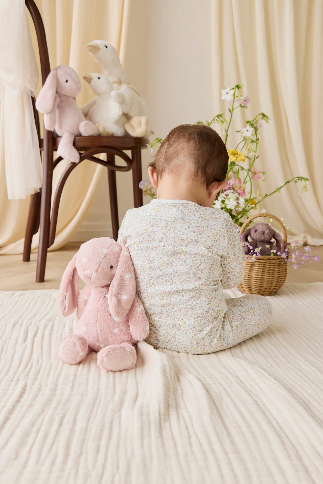 Organic Cotton Jude Onepiece-Cottage Garden Childrens Onepiece from Jamie Kay USA