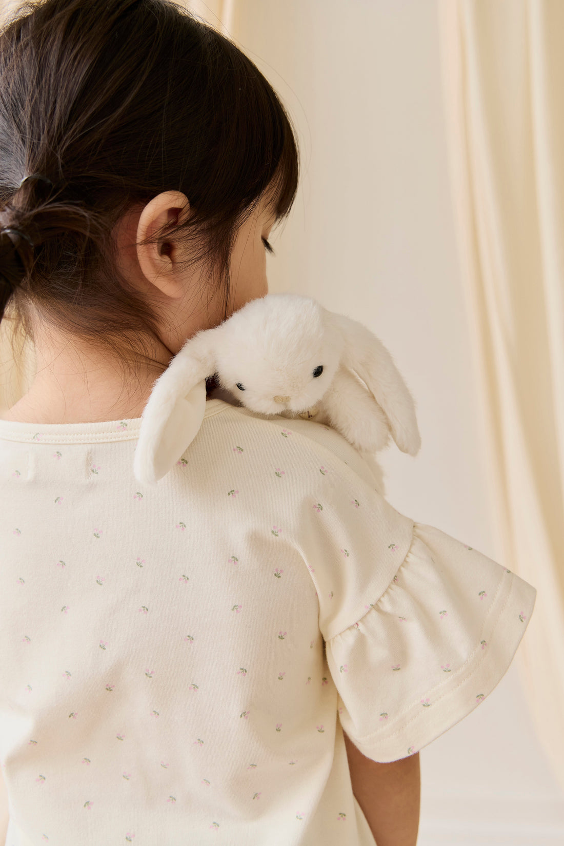 Organic Cotton Caydence Top - Ditsy Cherries Childrens Top from Jamie Kay USA