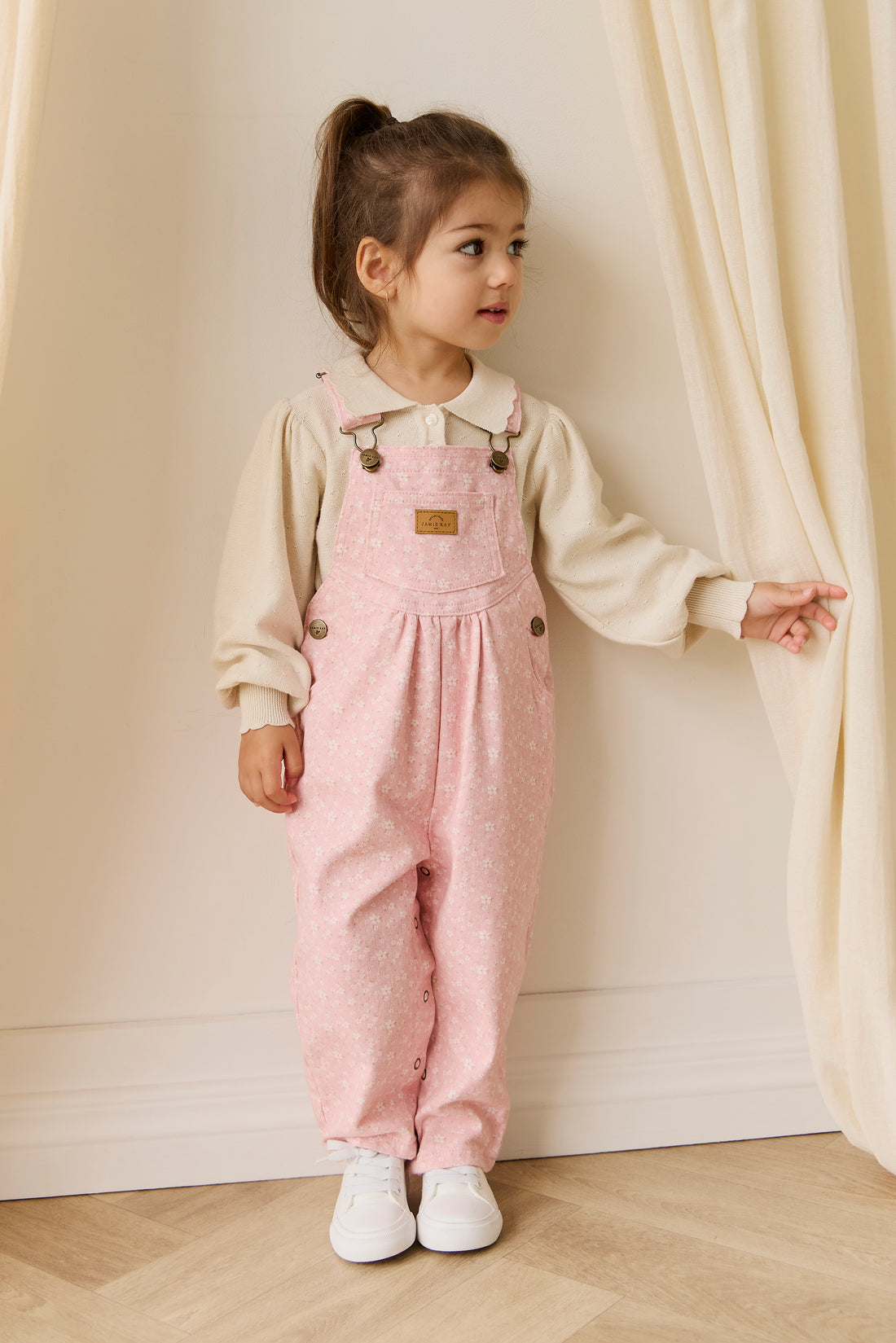 Cecil Overall-Paula Powder Childrens Overall from Jamie Kay USA