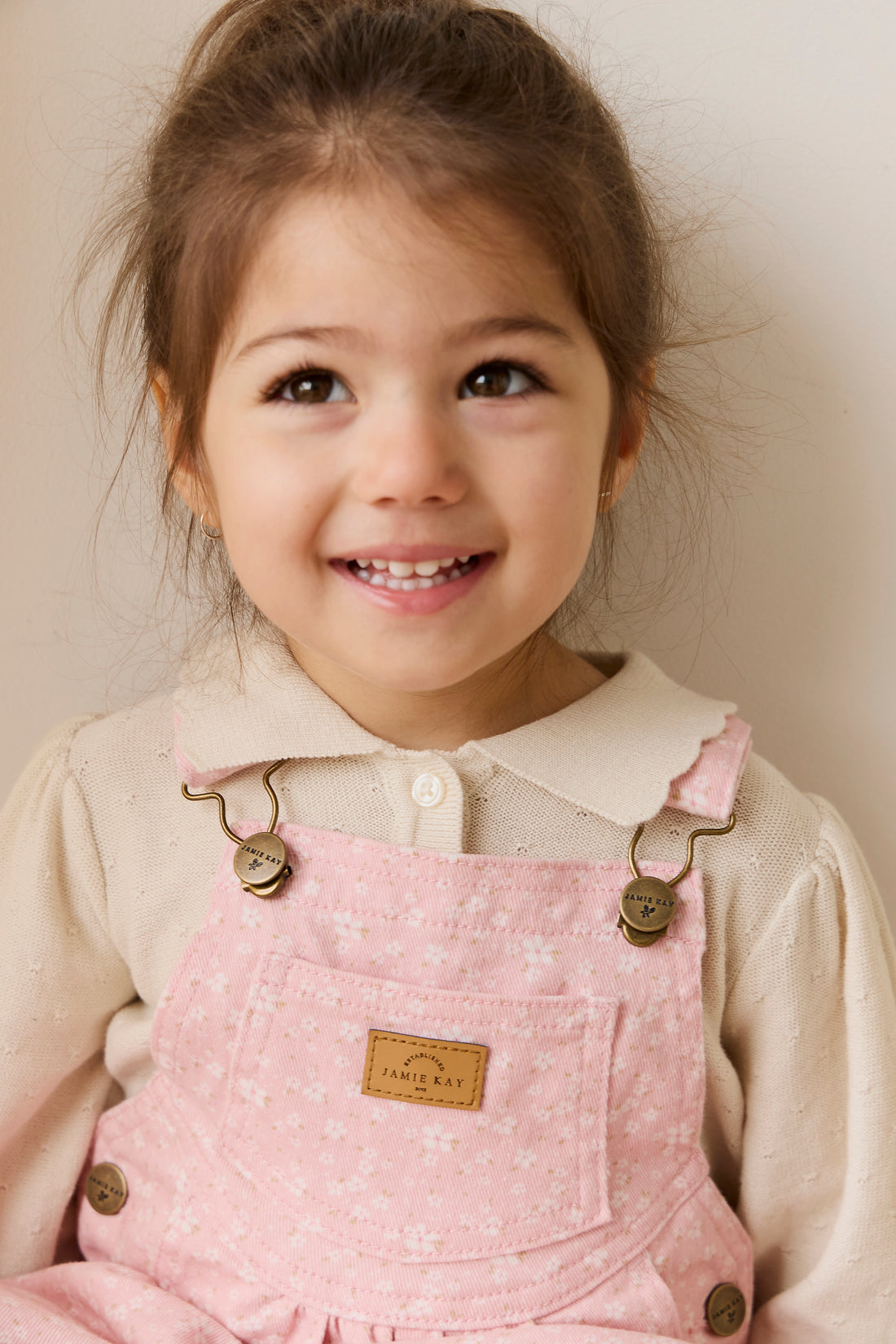 Cecil Overall-Paula Powder Childrens Overall from Jamie Kay USA