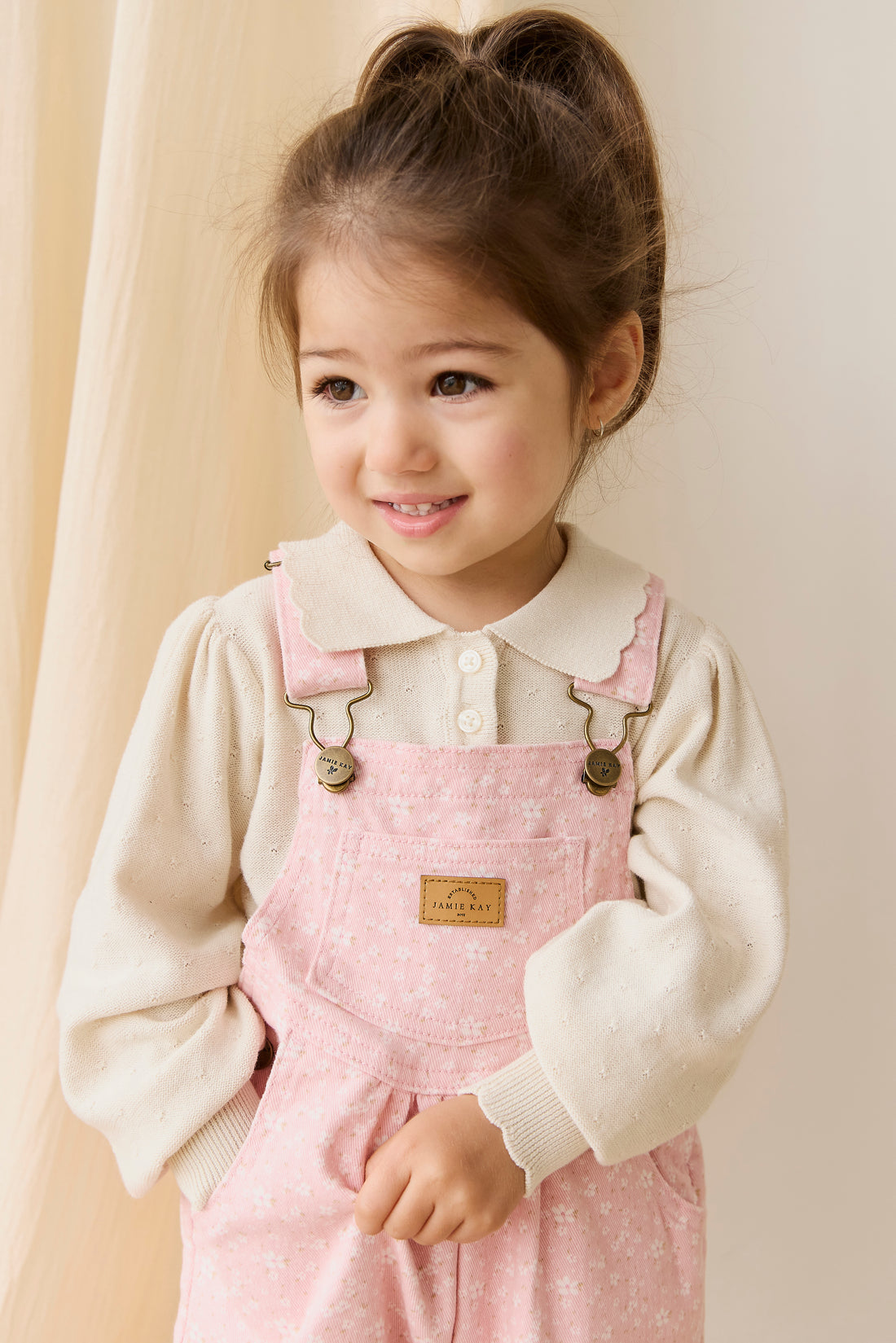 Cecil Overall-Paula Powder Childrens Overall from Jamie Kay USA