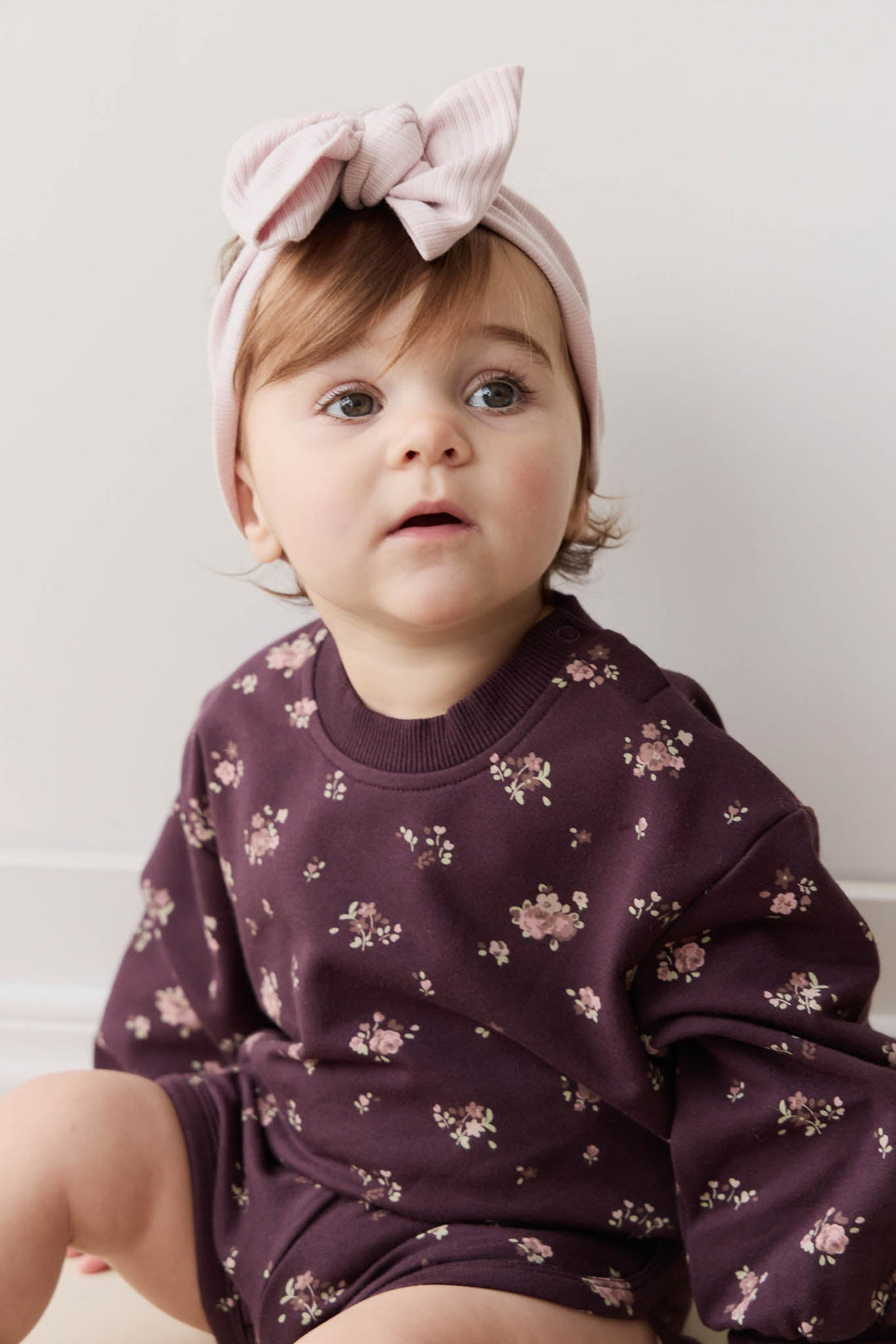 Organic Cotton Penny Sweat - Petite Fleur Childrens Sweatshirting from Jamie Kay USA