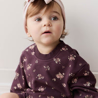 Organic Cotton Penny Sweat - Petite Fleur Childrens Sweatshirting from Jamie Kay USA