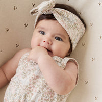 Organic Cotton Singlet - April Glacier Childrens Singlet from Jamie Kay USA