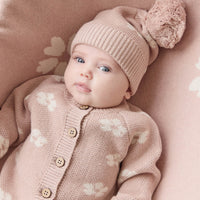 Camille Onepiece - Frankie Knit Rose Childrens Onepiece from Jamie Kay USA