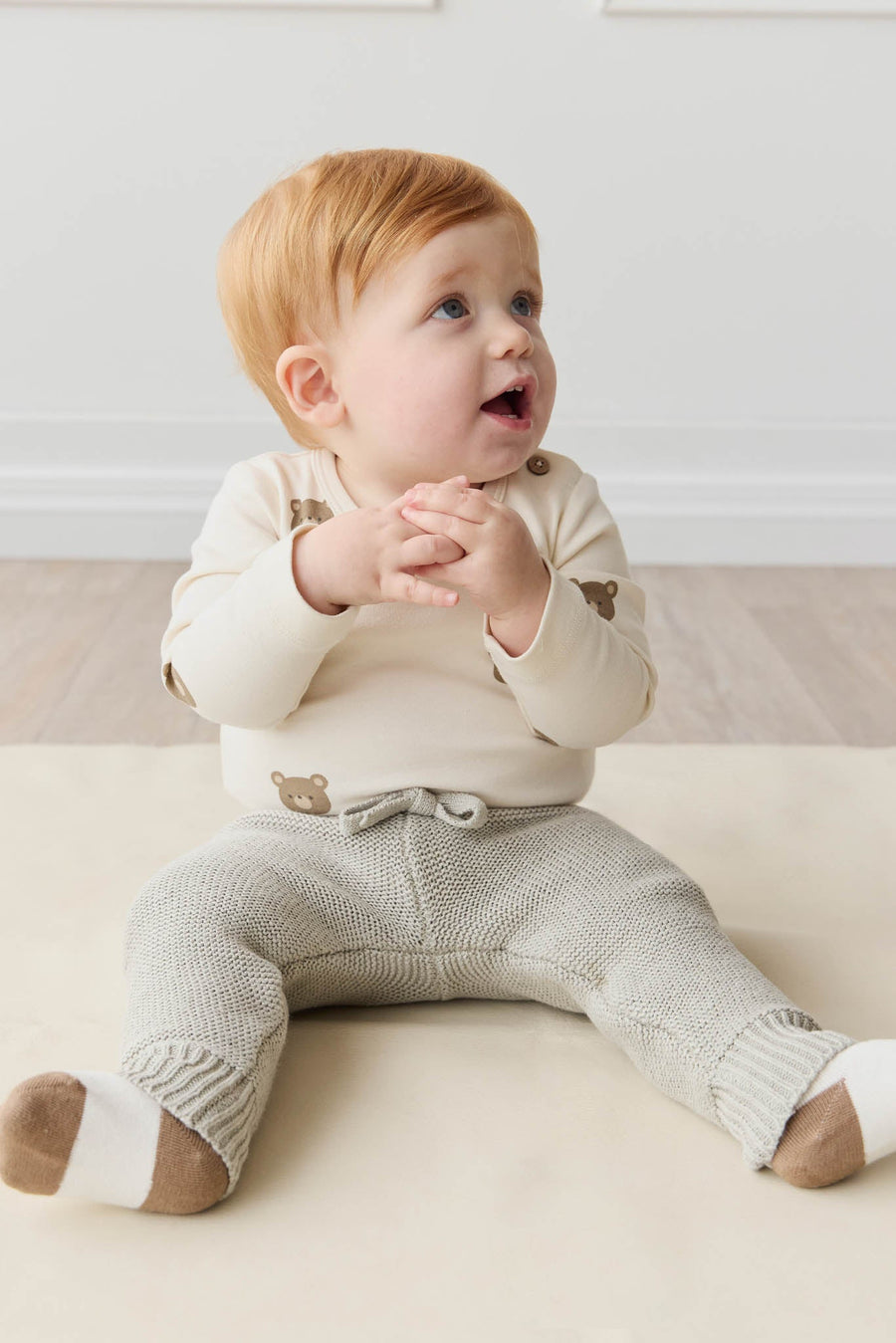 Ethan Pant - Moss Marle Childrens Pant from Jamie Kay USA