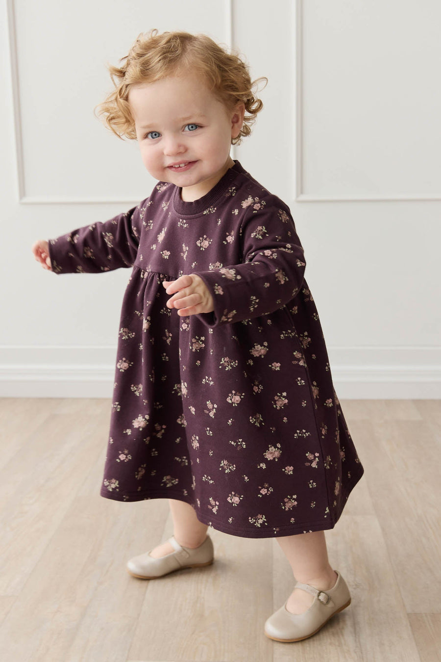 Organic Cotton Charlotte Dress - Petite Fleur Childrens Dress from Jamie Kay USA