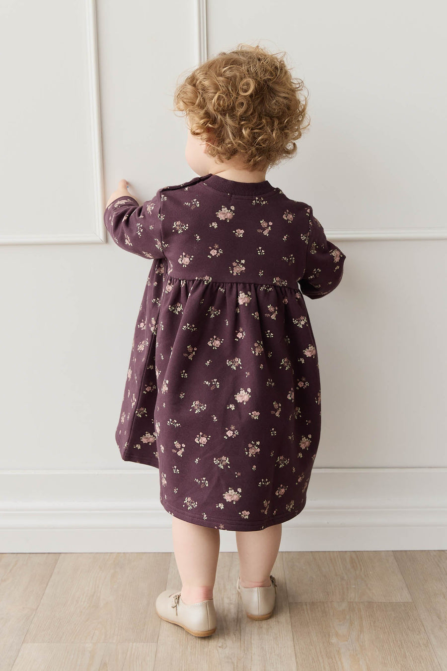 Organic Cotton Charlotte Dress - Petite Fleur Childrens Dress from Jamie Kay USA