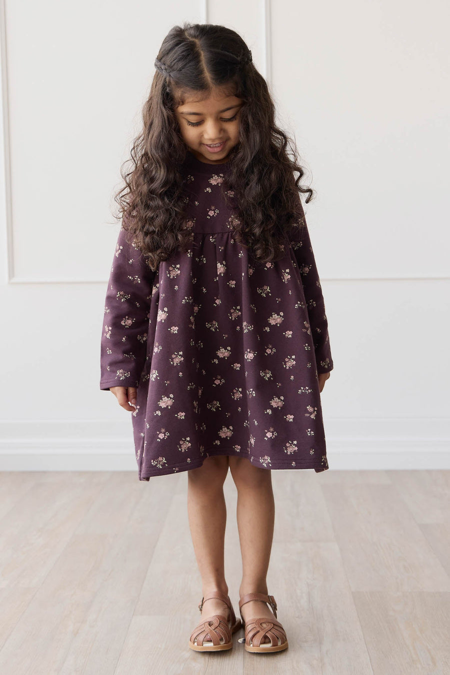 Organic Cotton Charlotte Dress - Petite Fleur Childrens Dress from Jamie Kay USA