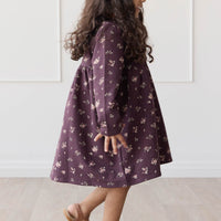 Organic Cotton Charlotte Dress - Petite Fleur Childrens Dress from Jamie Kay USA