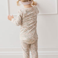 Organic Cotton Everyday Legging - April Glacier Childrens Legging from Jamie Kay USA