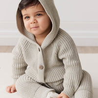 Bear Knit Onepiece - Moss Marle Childrens Onepiece from Jamie Kay USA