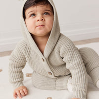 Bear Knit Onepiece - Moss Marle Childrens Onepiece from Jamie Kay USA