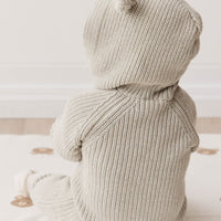 Bear Knit Onepiece - Moss Marle Childrens Onepiece from Jamie Kay USA