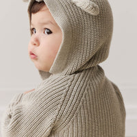 OG Bear Knit - Moss Marle Childrens Cardigan from Jamie Kay USA