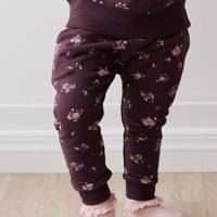 Organic Cotton Morgan Track Pant - Petite Fleur Childrens Pant from Jamie Kay USA