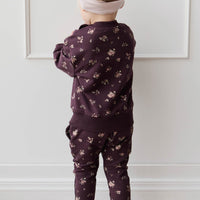 Organic Cotton Morgan Track Pant - Petite Fleur Childrens Pant from Jamie Kay USA