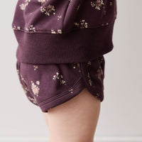 Organic Cotton Ivy Shortie - Petite Fleur Childrens Short from Jamie Kay USA