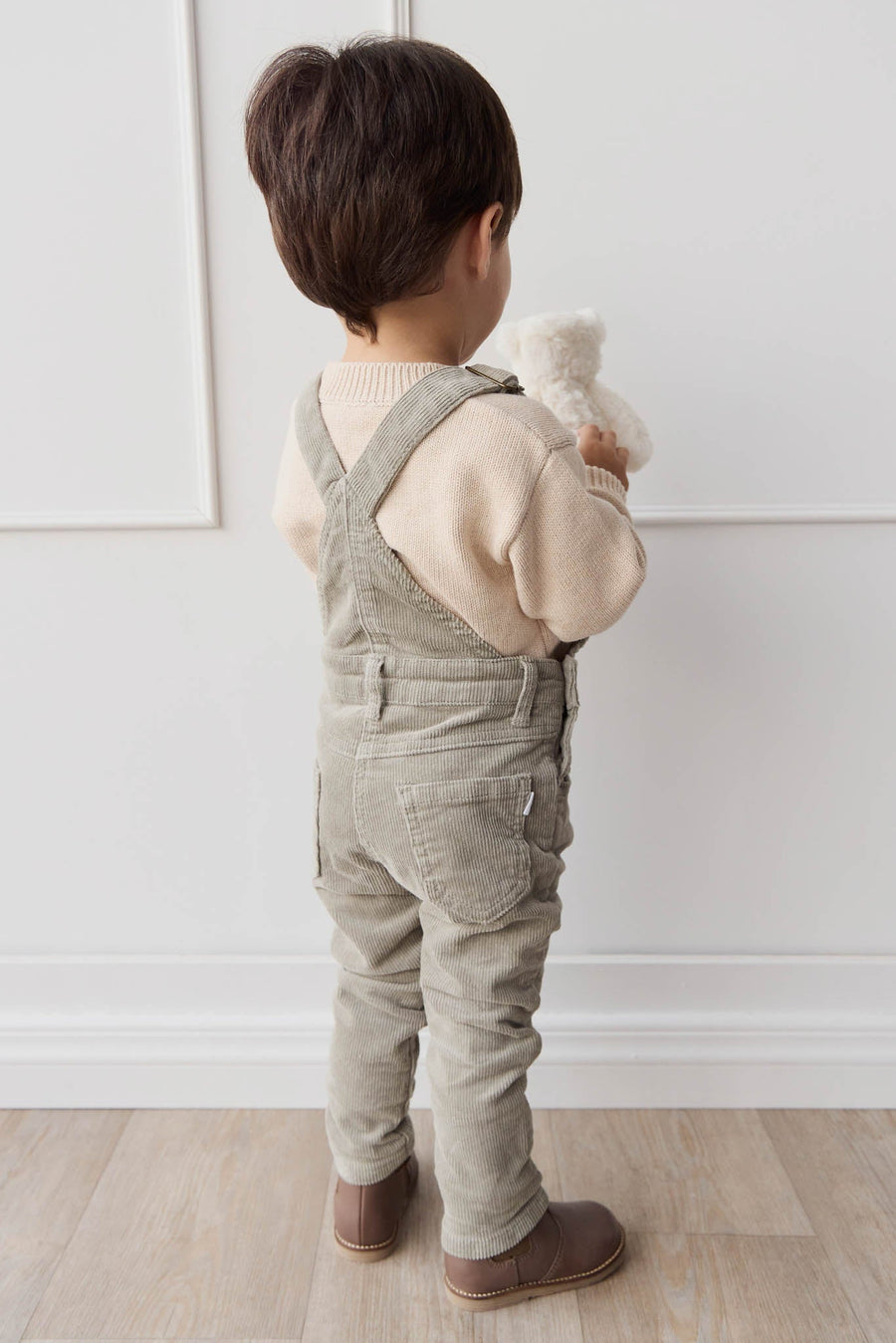 Jordie Cord Overall - Moss Childrens Overall from Jamie Kay USA