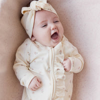 Organic Cotton Melanie Onepiece - Meredith Egret Childrens Onepiece from Jamie Kay USA