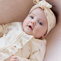 Organic Cotton Melanie Onepiece - Meredith Egret Childrens Onepiece from Jamie Kay USA