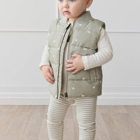 Taylor Vest - Fresh Apples Abbey Stone Childrens Vest from Jamie Kay USA