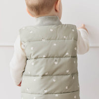 Taylor Vest - Fresh Apples Abbey Stone Childrens Vest from Jamie Kay USA