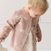 Organic Cotton Ada Dress - April Glacier Childrens Dress from Jamie Kay USA