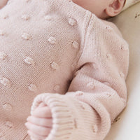 Dotty Knit Jumper - Trinket Marle Childrens Jumper from Jamie Kay USA