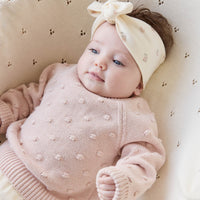 Dotty Knit Jumper - Trinket Marle Childrens Jumper from Jamie Kay USA