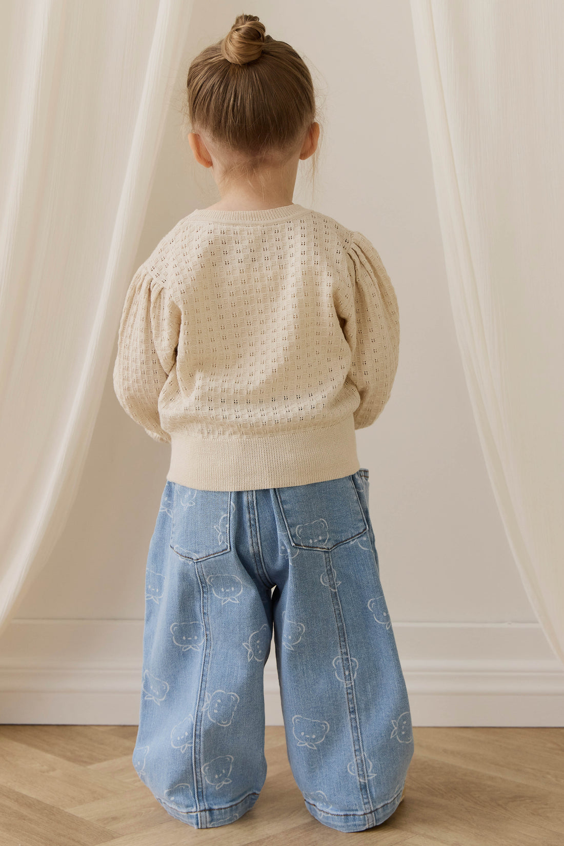 Penelope Jumper - Vanilla Childrens Jumper from Jamie Kay USA