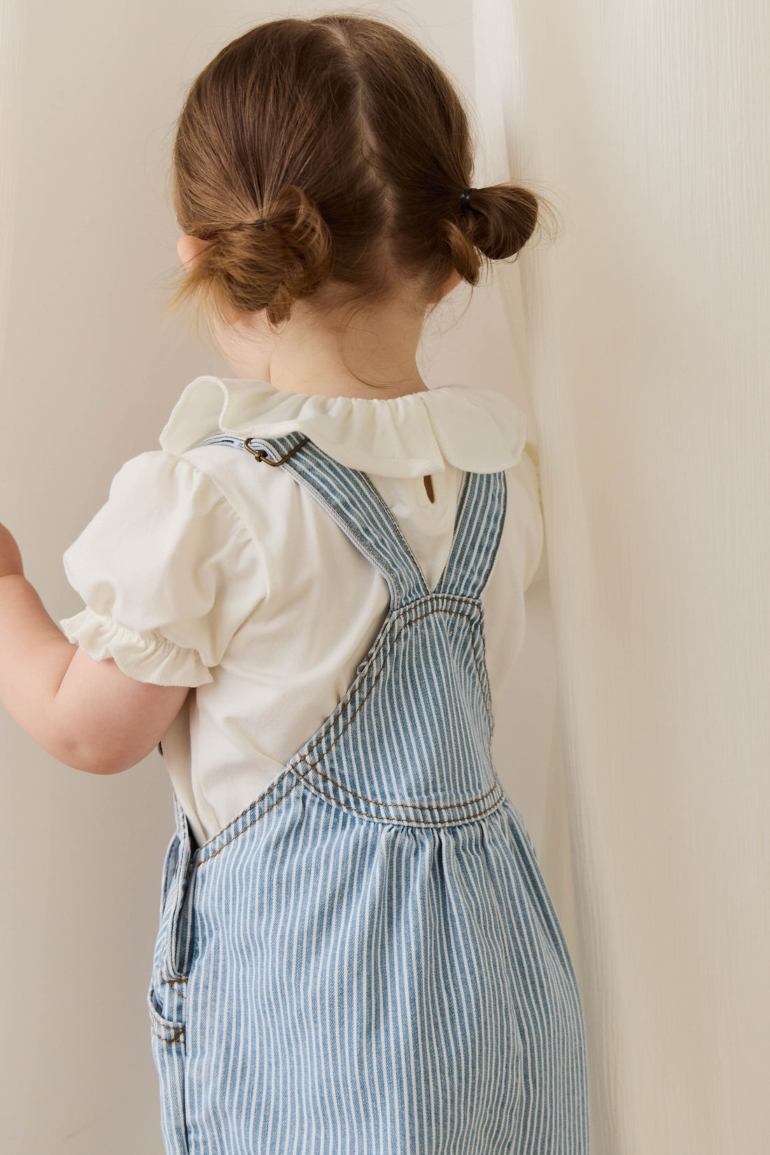 Cecil Overall - Holiday Stripe Childrens Overall from Jamie Kay USA