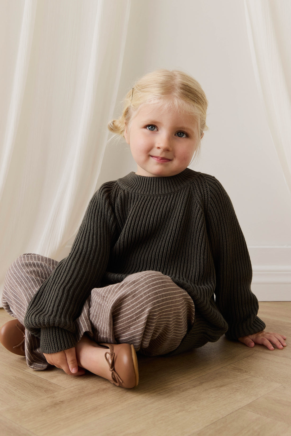 Cyrus Knit Jumper - Vine Childrens Jumper from Jamie Kay USA