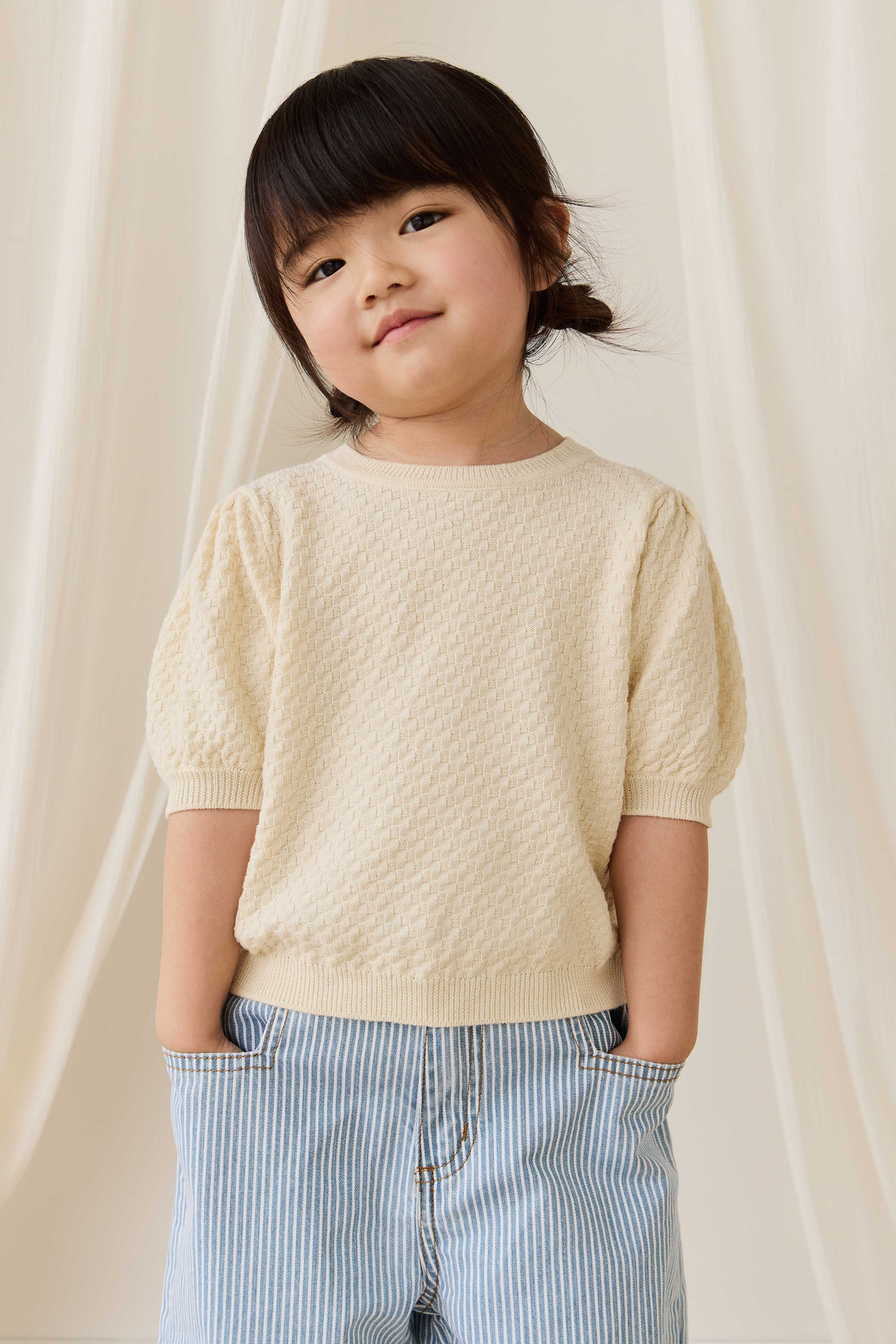Abel Pant - Holiday Stripe Childrens Pant from Jamie Kay USA